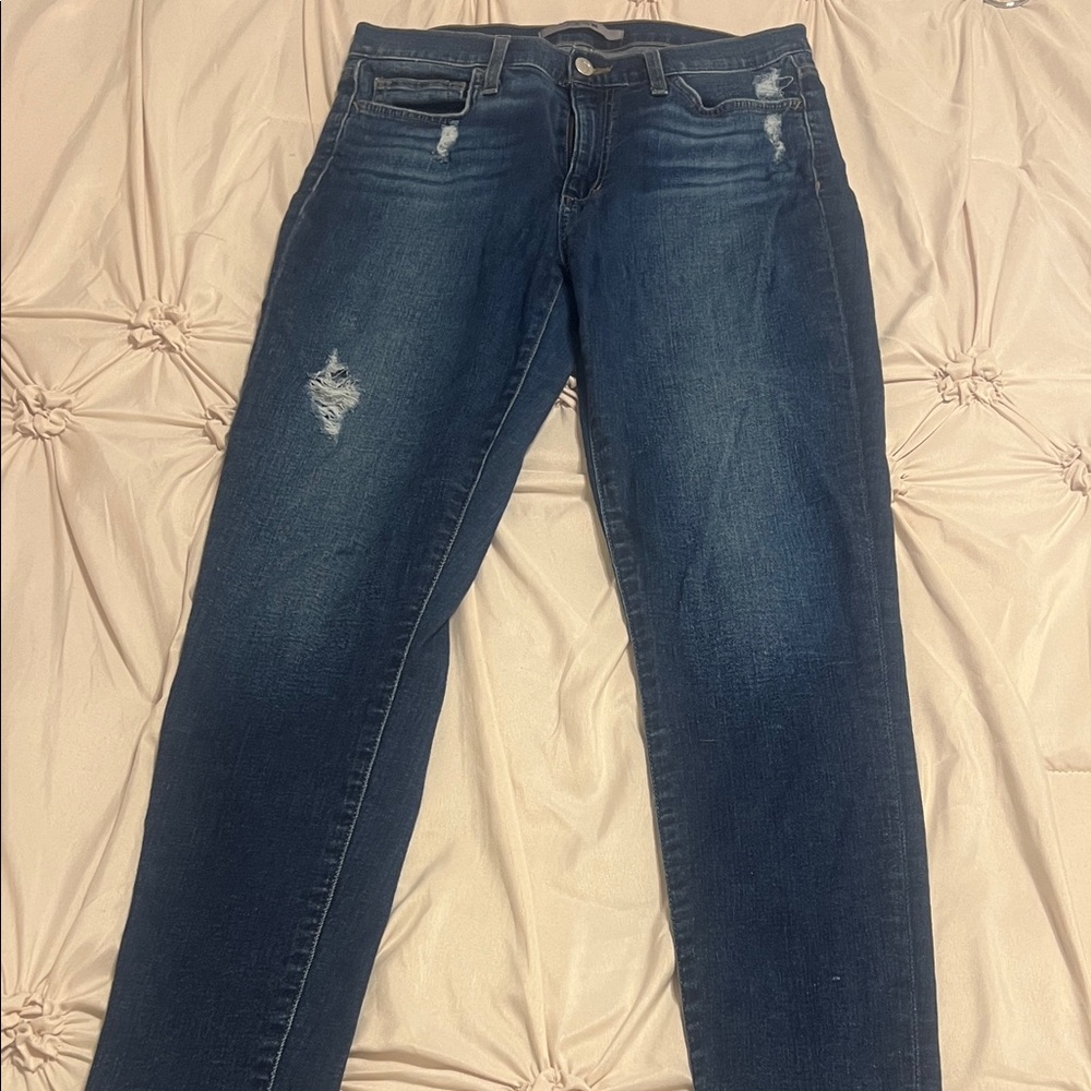 Joes jeans mid rise skinny ankle - basically new